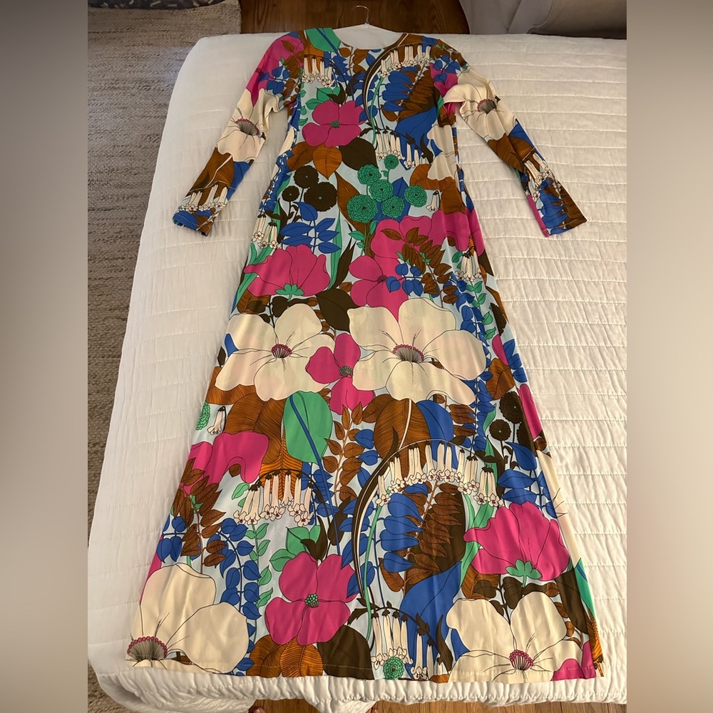 La DoubleJ Long Sleeve Swing Dress